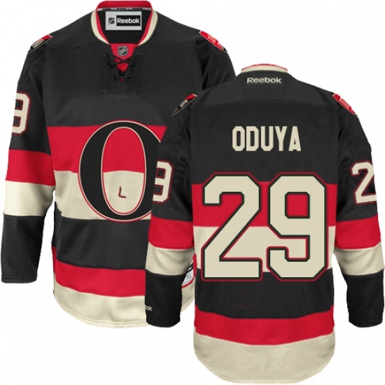 Men's Reebok Ottawa Senators #29 Johnny Oduya Authentic Black Third NHL Jersey Men's Reebok Ottawa Senators #29 Johnny Oduya Authentic Black Third NHL Jersey
