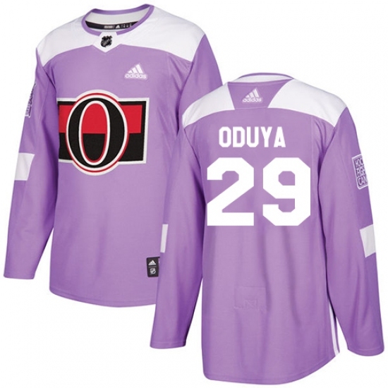 Youth Adidas Ottawa Senators #29 Johnny Oduya Authentic Purple Fights Cancer Practice NHL Jersey Youth Adidas Ottawa Senators #29 Johnny Oduya Authentic Purple Fights Cancer Practice NHL Jersey