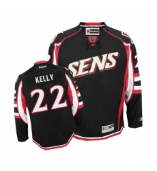 Women's Reebok Ottawa Senators #22 Chris Kelly Authentic Black Third NHL Jersey Women's Reebok Ottawa Senators #22 Chris Kelly Authentic Black Third NHL Jersey