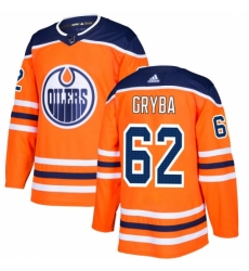 Men's Adidas Edmonton Oilers #62 Eric Gryba Authentic Orange Home NHL Jersey Men's Adidas Edmonton Oilers #62 Eric Gryba Authentic Orange Home NHL Jersey