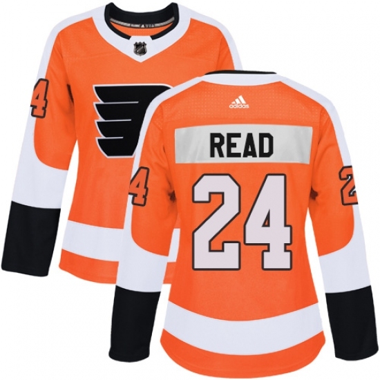 Women's Adidas Philadelphia Flyers #24 Matt Read Authentic Orange Home NHL Jersey Women's Adidas Philadelphia Flyers #24 Matt Read Authentic Orange Home NHL Jersey