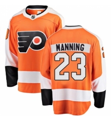 Youth Philadelphia Flyers #23 Brandon Manning Fanatics Branded Orange Home Breakaway NHL Jersey