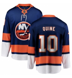 Men's New York Islanders #10 Alan Quine Fanatics Branded Royal Blue Home Breakaway NHL Jersey