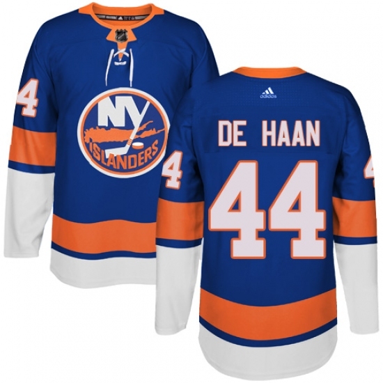 Youth Adidas New York Islanders #44 Calvin de Haan Authentic Royal Blue Home NHL Jersey Youth Adidas New York Islanders #44 Calvin de Haan Authentic Royal Blue Home NHL Jersey