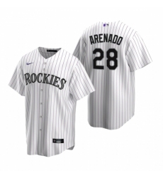 Men's Nike Colorado Rockies #49 Antonio Senzatela Black Alternate Stitched Baseball Jersey