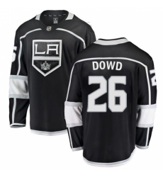 Men's Los Angeles Kings #26 Nic Dowd Authentic Black Home Fanatics Branded Breakaway NHL Jersey