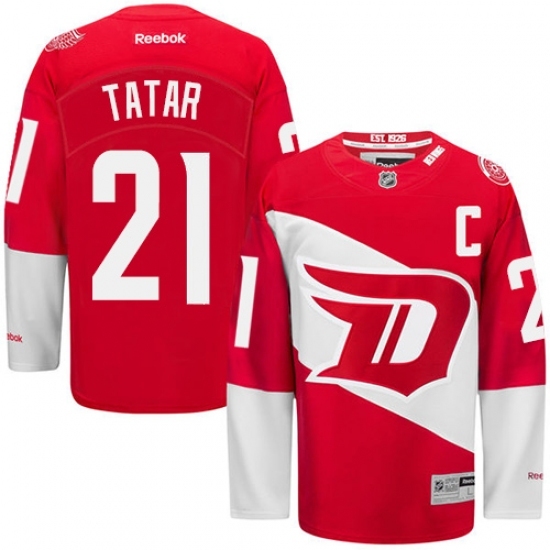 Men's Reebok Detroit Red Wings #21 Tomas Tatar Authentic Red 2016 Stadium Series NHL Jersey Men's Reebok Detroit Red Wings #21 Tomas Tatar Authentic Red 2016 Stadium Series NHL Jersey