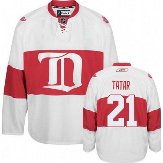 Women's Reebok Detroit Red Wings #21 Tomas Tatar Authentic White Third NHL Jersey Women's Reebok Detroit Red Wings #21 Tomas Tatar Authentic White Third NHL Jersey