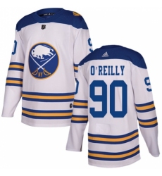 Youth Adidas Buffalo Sabres #90 Ryan O'Reilly Authentic White 2018 Winter Classic NHL Jersey