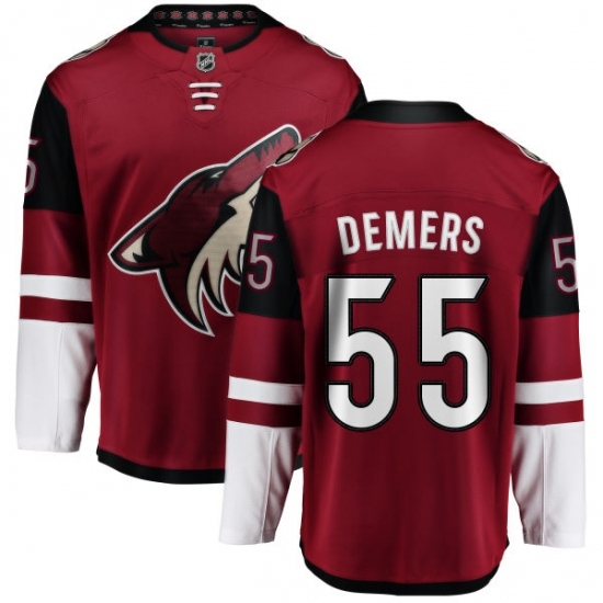Youth Arizona Coyotes #55 Jason Demers Fanatics Branded Burgundy Red Home Breakaway NHL Jersey Youth Arizona Coyotes #55 Jason Demers Fanatics Branded Burgundy Red Home Breakaway NHL Jersey