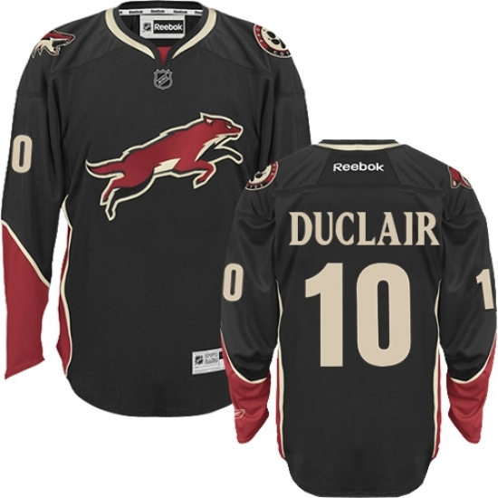 Women's Reebok Arizona Coyotes #10 Anthony Duclair Premier Black Third NHL Jersey Women's Reebok Arizona Coyotes #10 Anthony Duclair Premier Black Third NHL Jersey