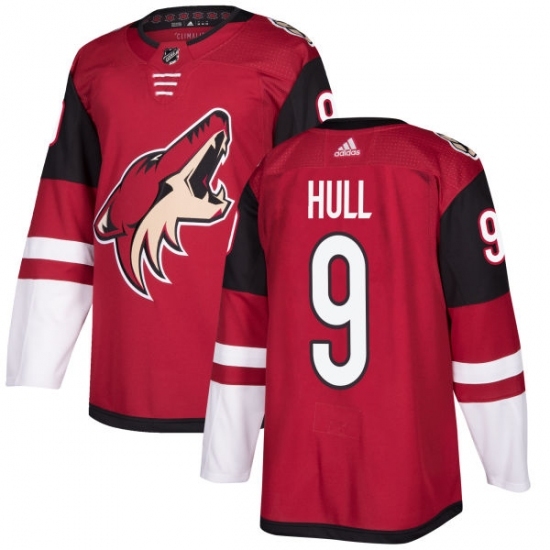 Youth Adidas Arizona Coyotes #9 Bobby Hull Premier Burgundy Red Home NHL Jersey Youth Adidas Arizona Coyotes #9 Bobby Hull Premier Burgundy Red Home NHL Jersey