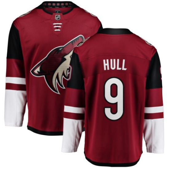Youth Arizona Coyotes #9 Bobby Hull Fanatics Branded Burgundy Red Home Breakaway NHL Jersey Youth Arizona Coyotes #9 Bobby Hull Fanatics Branded Burgundy Red Home Breakaway NHL Jersey