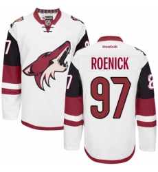Men's Reebok Arizona Coyotes #97 Jeremy Roenick Authentic White Away NHL Jersey