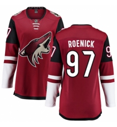 Women's Arizona Coyotes #97 Jeremy Roenick Authentic Burgundy Red Home Fanatics Branded Breakaway NHL Jersey