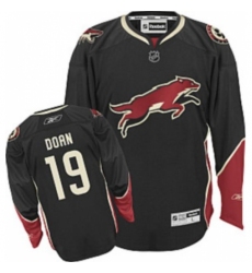 Women's Reebok Arizona Coyotes #19 Shane Doan Authentic Black Third NHL Jersey