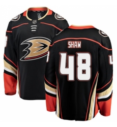 Youth Anaheim Ducks #48 Logan Shaw Fanatics Branded Black Home Breakaway NHL Jersey Youth Anaheim Ducks #48 Logan Shaw Fanatics Branded Black Home Breakaway NHL Jersey