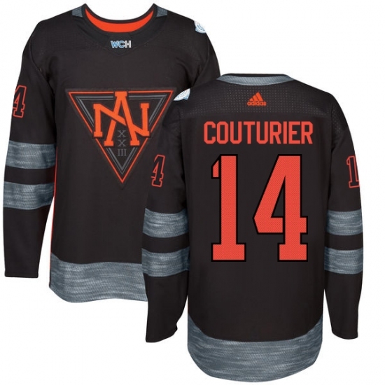 Youth Adidas Team North America #14 Sean Couturier Authentic Black Away 2016 World Cup of Hockey Jersey Youth Adidas Team North America #14 Sean Couturier Authentic Black Away 2016 World Cup of Hockey Jersey