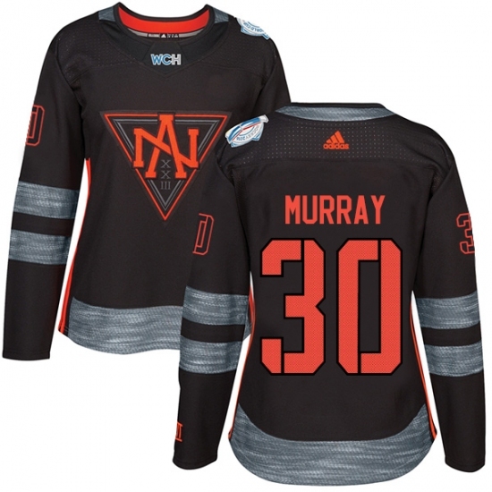 Women's Adidas Team North America #30 Matt Murray Premier Black Away 2016 World Cup of Hockey Jersey Women's Adidas Team North America #30 Matt Murray Premier Black Away 2016 World Cup of Hockey Jersey