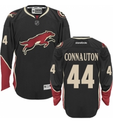 Men's Reebok Arizona Coyotes #44 Kevin Connauton Premier Black Third NHL Jersey