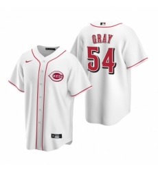 Men's Nike Cincinnati Reds #54 Sonny Gray White Home Stitched Baseball Jersey