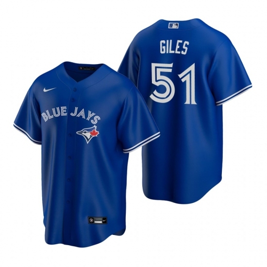 Men's Nike Toronto Blue Jays #51 Ken Giles Royal Alternate Stitched Baseball Jersey Men's Nike Toronto Blue Jays #51 Ken Giles Royal Alternate Stitched Baseball Jersey