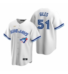 Men's Nike Toronto Blue Jays #51 Ken Giles White Cooperstown Collection Home Stitched Baseball Jersey Men's Nike Toronto Blue Jays #51 Ken Giles White Cooperstown Collection Home Stitched Baseball Jersey