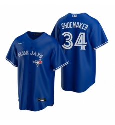 Men's Nike Toronto Blue Jays #34 Matt Shoemaker Royal Alternate Stitched Baseball Jersey Men's Nike Toronto Blue Jays #34 Matt Shoemaker Royal Alternate Stitched Baseball Jersey