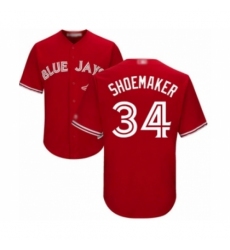 Youth Toronto Blue Jays #34 Matt Shoemaker Authentic Scarlet Alternate Baseball Player Jersey Youth Toronto Blue Jays #34 Matt Shoemaker Authentic Scarlet Alternate Baseball Player Jersey