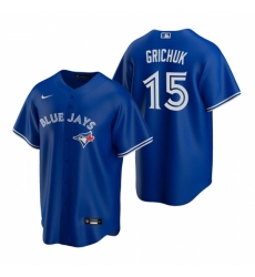 Men's Nike Toronto Blue Jays #15 Randal Grichuk Royal Alternate Stitched Baseball Jersey Men's Nike Toronto Blue Jays #15 Randal Grichuk Royal Alternate Stitched Baseball Jersey