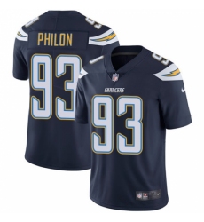 Youth Nike Los Angeles Chargers #93 Darius Philon Navy Blue Team Color Vapor Untouchable Limited Player NFL Jersey