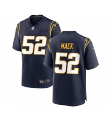 Los Angeles Chargers #52 Khalil Mack Navy 2022 Alternate Vapor Limited Jersey