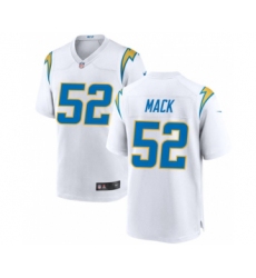 Los Angeles Chargers #52 Khalil Mack White 2022 Alternate Vapor Limited Jersey