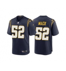 Unisex Los Angeles Chargers #52 Khalil Mack Navy Vapor Untouchable Limited Stitched Jersey