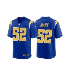 Unisex Los Angeles Chargers #52 Khalil Mack Royal Vapor Untouchable Limited Stitched Jersey