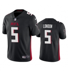 Atlanta Falcons #5 Drake London Black Vapor Untouchable Limited Stitched Jersey