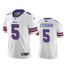Buffalo Bills #5 Marquez Stevenson White Vapor Untouchable Limited Stitched Jersey