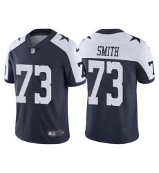 Dallas Cowboys #73 Tyler Smith Navy Thanksgiving Vapor Limited Stitched Jersey