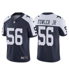 Dallas Cowboys #56 Dante Fowler Jr. Navy Blue Thanksgiving Vapor Limited Stitched Jersey
