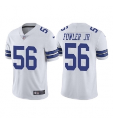 Dallas Cowboys #56 Dante Fowler Jr. White Vapor Limited Stitched Jersey