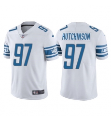Detroit Lions #97 Aidan Hutchinson White Vapor Untouchable Limited Stitched Jersey