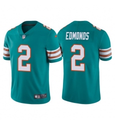 Miami Dolphins #2 Chase Edmonds Aqua Color Rush Limited Stitched Football Jersey