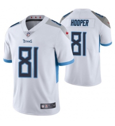 Tennessee Titans #81 Austin Hooper White Vapor Untouchable Stitched Jersey