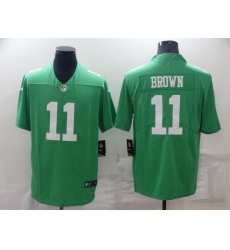 Philadelphia Eagles #11 A. J. Brown Green Vapor Untouchable Limited Stitched Jersey