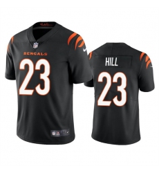 Cincinnati Bengals #23 Daxton Hill Black Vapor Untouchable Limited Stitched Jersey