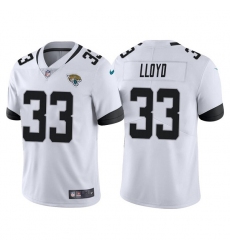 Jacksonville Jaguars #33 Devin Lloyd White Vapor Untouchable Limited Stitched Jersey