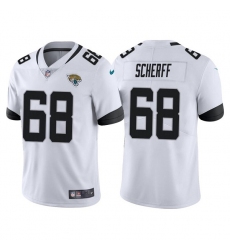 Jacksonville Jaguars #68 Brandon Scherff White Vapor Untouchable Limited Stitched Jersey