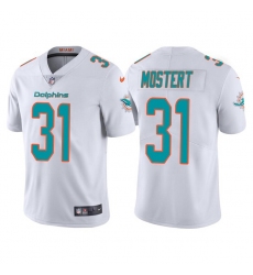 Miami Dolphins #31 Raheem Mostert White Vapor Untouchable Limited Stitched Football Jersey