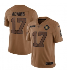 Men's Las Vegas Raiders #17 Davante Adams Nike 2023 Salute To Service Limited Jersey - Brown