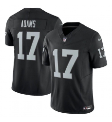 Men's Las Vegas Raiders #17 Davante Adams Nike Black Vapor F.U.S.E. Limited Jersey